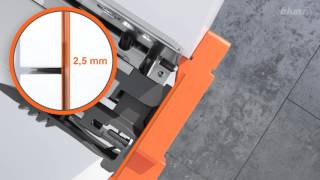 Blum TIP-ON BLUMOTION Assembly for MOVENTO & LEGRABOX