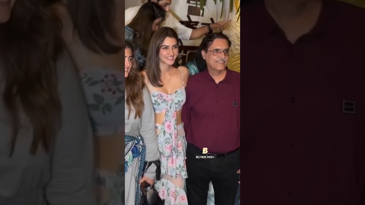 Kriti Sanon With Family  