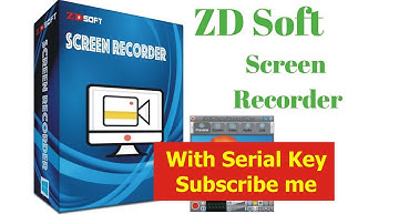 Screen Recorder | ZD Screen Record | full version with Serial Key | Registered