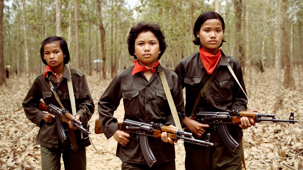 trận phục kích toán POLPOT nữ trong rừng !