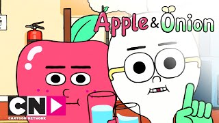 Ябълко и Луки | Вода | Cartoon Network видео Вода