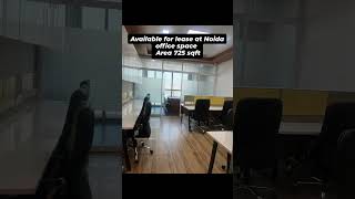 #commercial # office space # Noida property # Available for lease Area 725 sqft