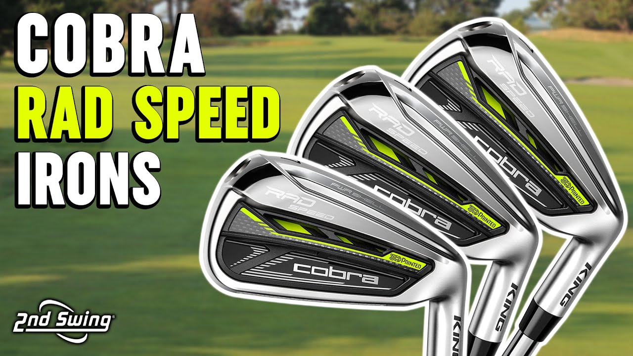 Cobra RAD Speed Irons Review Trackman Testing & Feedback YouTube