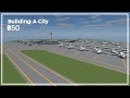 Building a city 50  new airport  minecraft timelapse