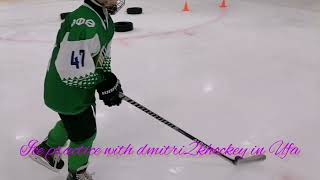 KHV#217 Дополнительная треня по катанию и владению клюшкой с dmitri2khockey в школе Салават Юлаев