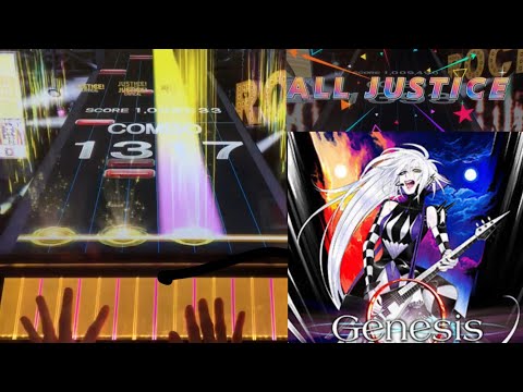 【CHUNITHM】Genesis Master Lv.13 All Justice 71-0-0【片手トリルの成長】