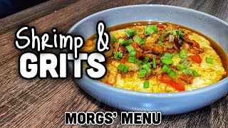 SHRIMP & GRITS! | Super Flavorful Dinner Recipe