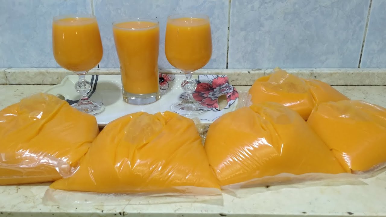 استغلي الموسم صح وخزني عصير البرتقال والجزر المركز لشهر رمضان الكريم