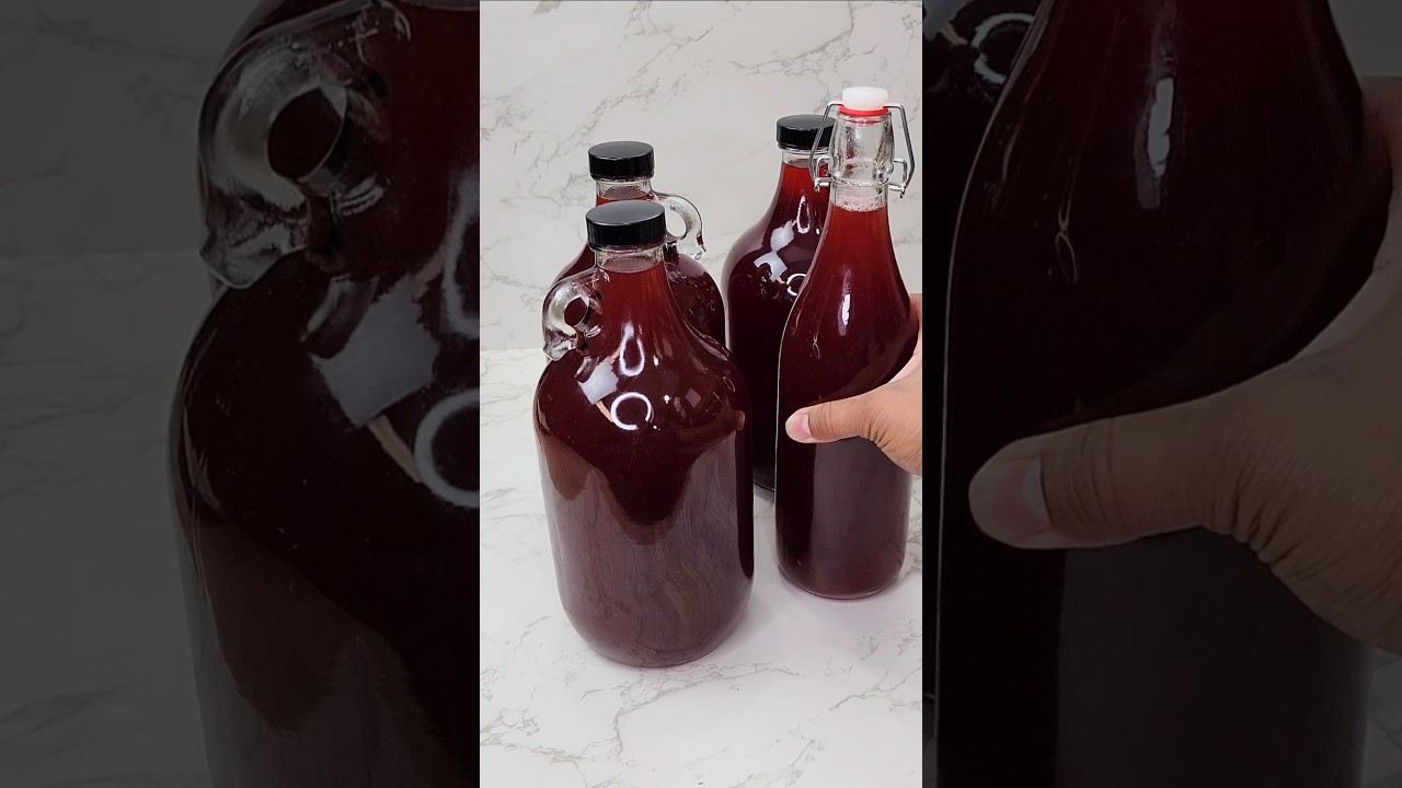 Delicious Homemade Cranberry Juice 