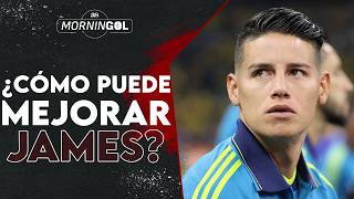 El flojo partido de James Rodríguez y lo que debe corregir en la Selección Colombia | Morningol