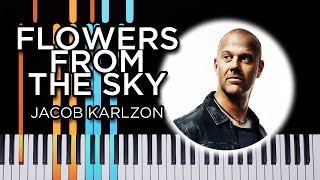 Jacob Karlzon - Flowers from the Sky (Piano Tutorial)