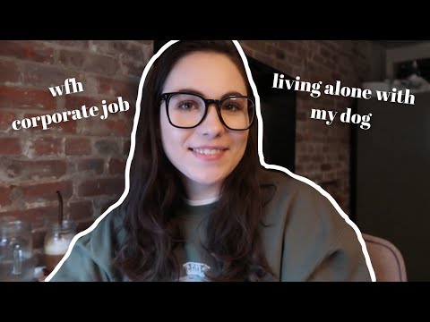 realistic NYC WEEK IN MY LIFE | working full time + living with my dog