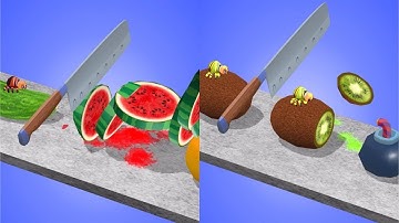 Fruit Slicer! Very Satisfying And Relaxing ASMR Slicing Game