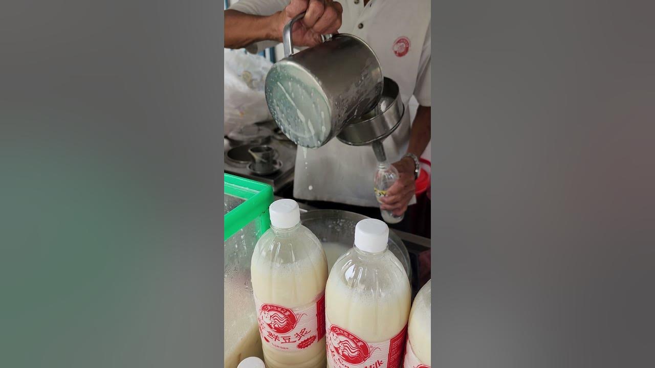 Famous Soya Bean Stall in Bukit Cina Melaka YouTube