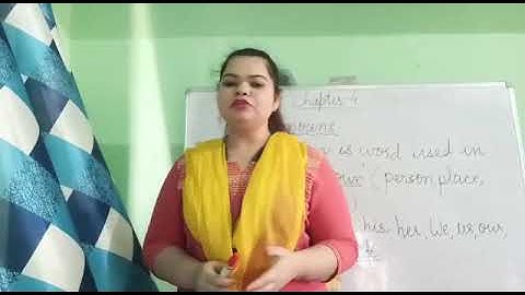 Date-23/04/21, Class-1.Chapter-4.Pronouns