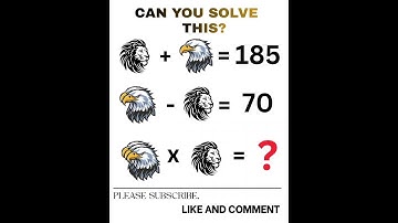 Only 1% Can Solve This Math Puzzle in 30 Seconds 🧠 | Math Quiz Challenge
