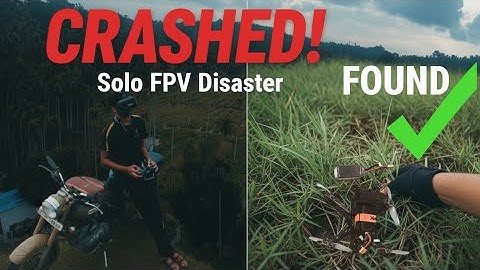 Just Me, My FPV Drone, and a Bad Decision / Goofy Fpv