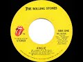 1973 hits archive angie  rolling stones a 1 recordstereo 45