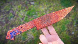 Реставрация Ржавый нож выживания