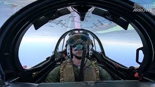 Cockpit footage: Fly the Heart with the Red Arrows