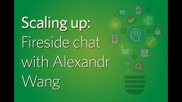 Scaling up: Fireside chat with Alexandr Wang