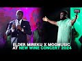 Elder mireku ministers with mogmusic at new wine concert 2024