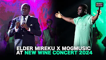 Elder Mireku Ministers with MOGmusic at New Wine Concert 2024