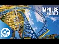 Impulse front seat onride 4k pov 60fps knoebels amusement resort