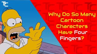 Why Do So Many Cartoon Characters Have Four Fingers?