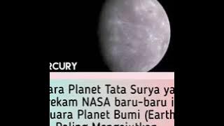 suara planet tata surya yang direkam NASA baru baru ini suara planet bumi Earth paling mengejutkan
