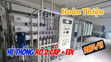 Hoàn Thiện Công Trình Lọc Nước Siêu Tinh Khiết EDI Tại Ninh Bình - Xử Lý Nước Việt Phát