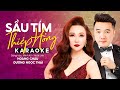 Karaoke Sầu Tím Thiệp Hồng - Hoàng Châu ft Dương Ngọc Thái | Beat Chuẩn