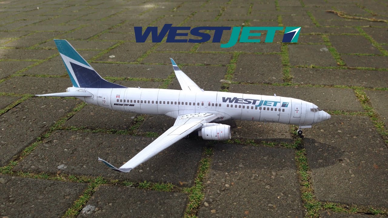 WestJet Boeing 737: Setting A Course For Success - MotoArt PlaneTags