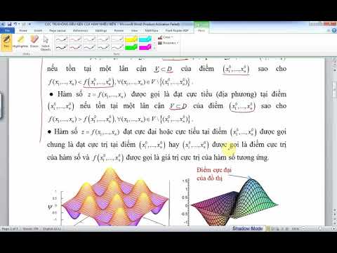 Video Bài tập cực trị không điều kiện (tự do) của hàm số... - youtube