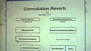 Senior Design MDP20 2011 "Convolution Reverb Stompbox"