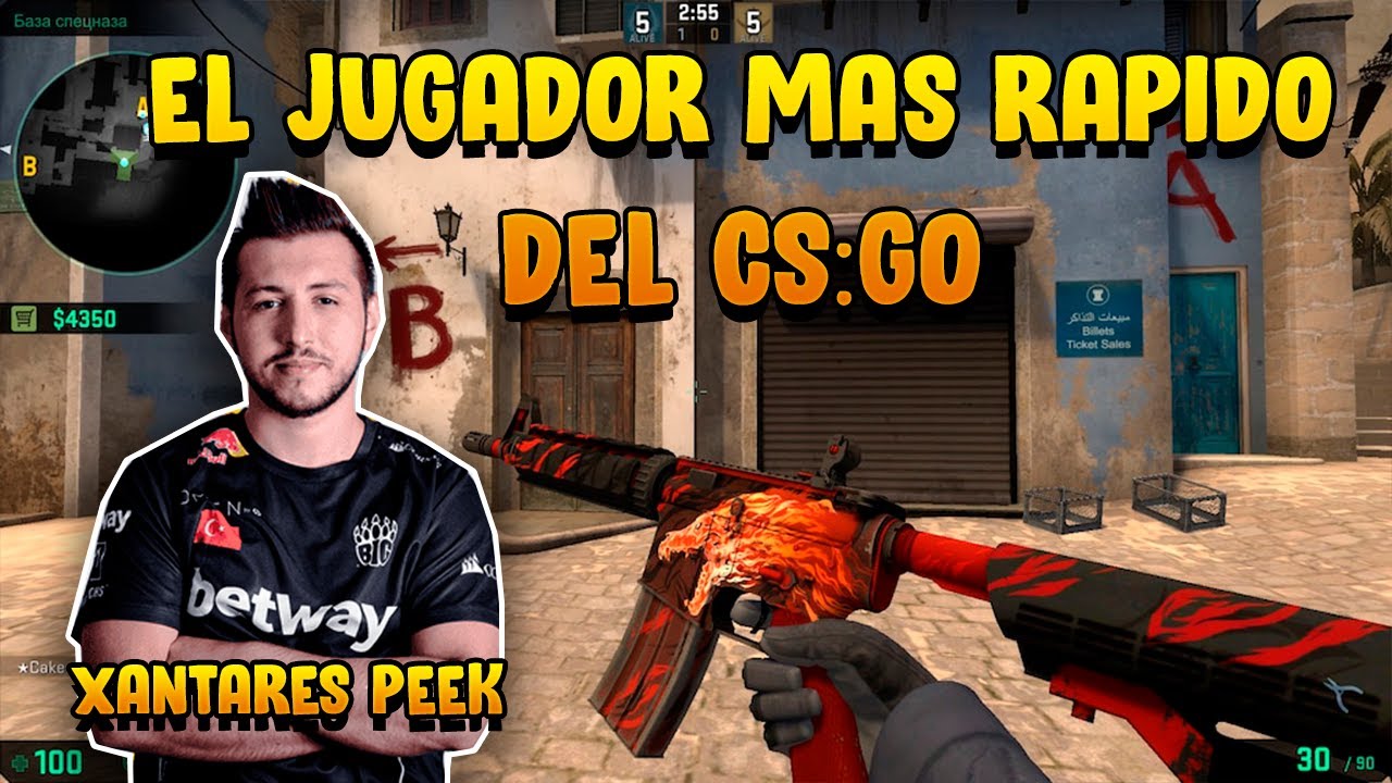 El Jugador MÁS VELOZ de la ACTUALIDAD en Counter-Strike !! *EPIC* - YouTube