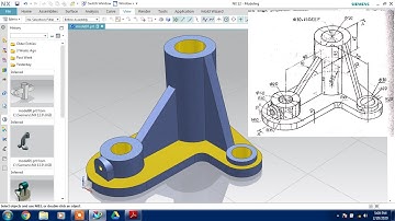 NX CAD # tutorial 11.2 # Advanced Modeling Tutorial #Industrial Part
