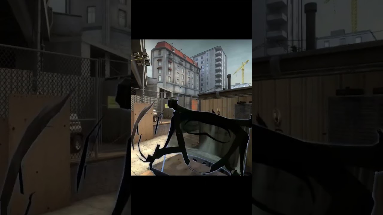 flamie Overpass Monster Smoke From Site - CS:GO #shorts - YouTube