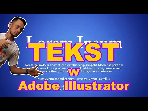 Wideo: Jak połączyć pola tekstowe w programie Illustrator CC?