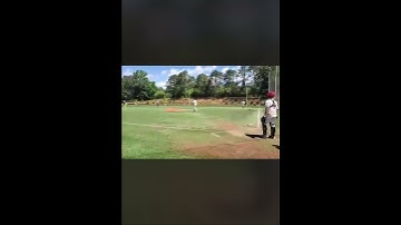 Line drive single to left field