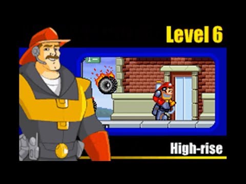 Rescue Heroes: Billy Blazes (GBA) High-rise Level 6 Walkthrough