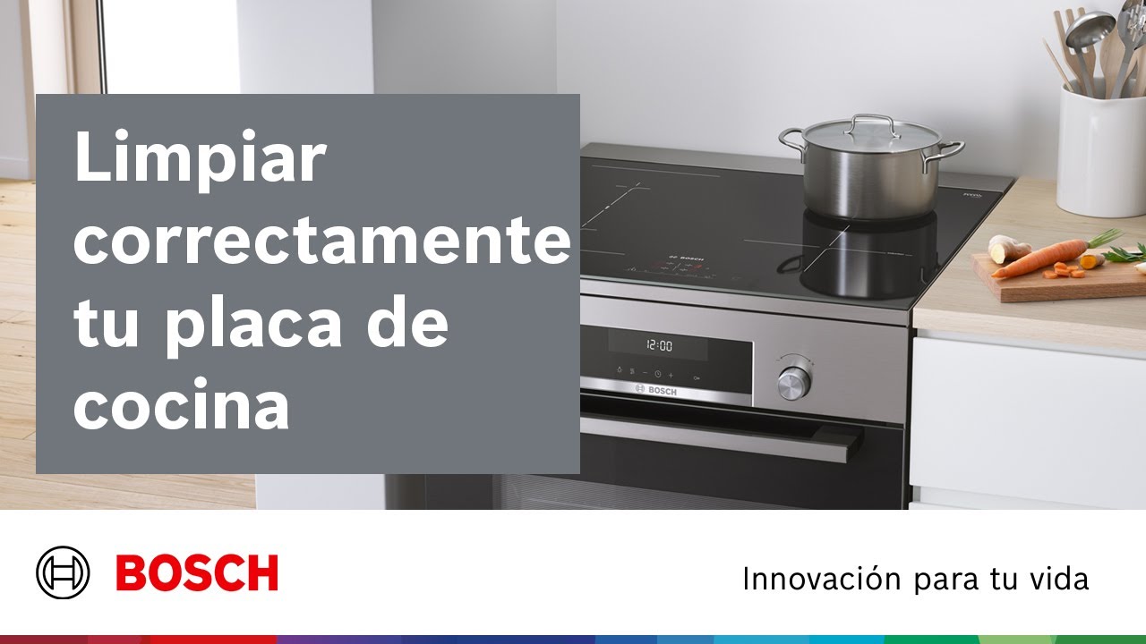 ¿Cómo limpiar una placa vitrocerámica o una placa de inducción?