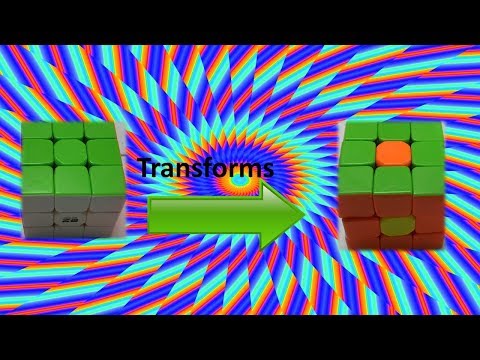 Rubik's Cube Design on 3x3x3 Rubik's Cube (Donut Pattern) No Algorithms Easiest Way