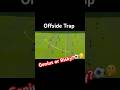 Offside Trap: Genius or Risky Tactic? #football #footballshorts #sports #soccer #soccershorts