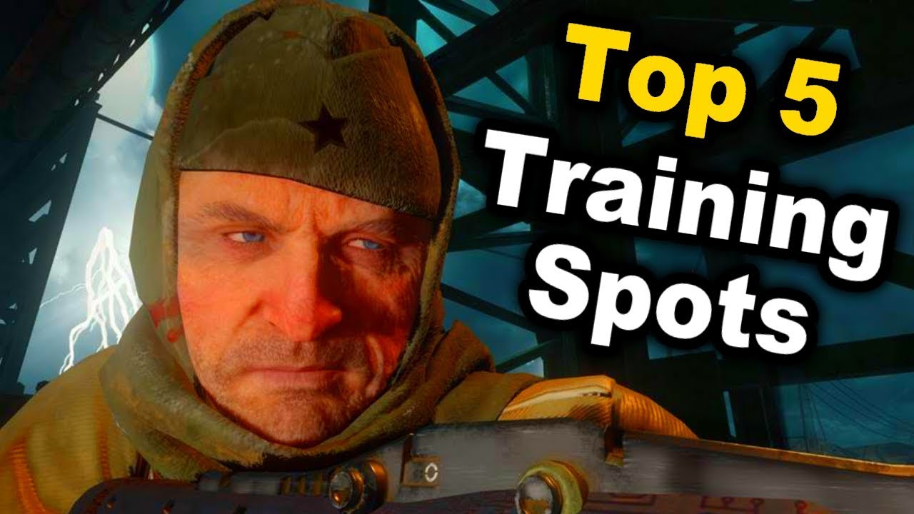 Top 5 Best Training Spots In Zombies Chronicles Part 2