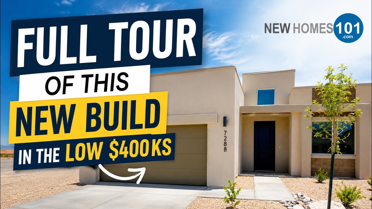 Homes for Sale in Las Cruces NM | Full Tour of This New Build in the Low $400Ks