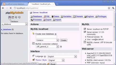 Beginner PHP Tutorial   110   phpMyAdmin Part 1