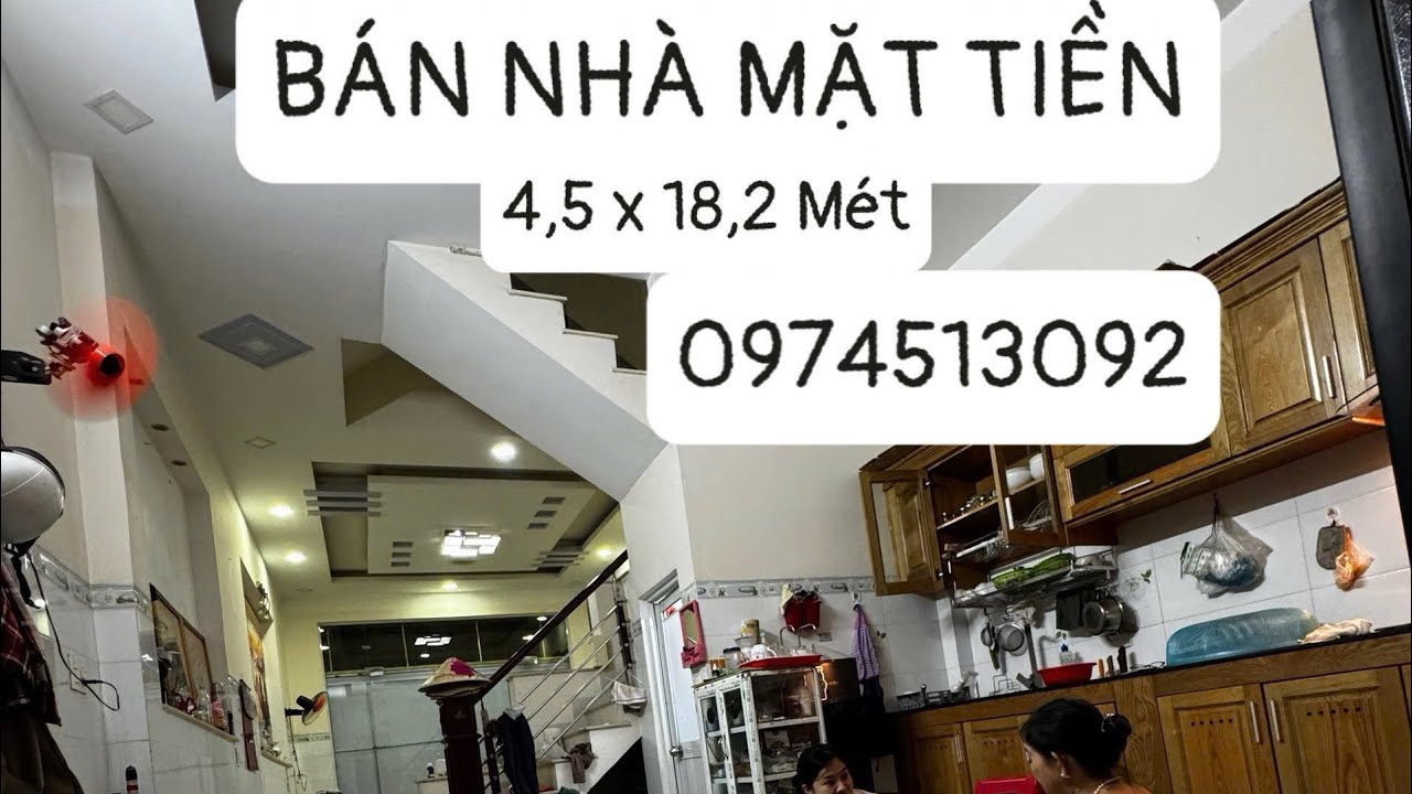 Bán nhà mặt tiền Nguyễn Thị Minh Khai, Phường Dĩ An, Tp. HCM. DT: 4,5met x 18,2 met. 0974513092