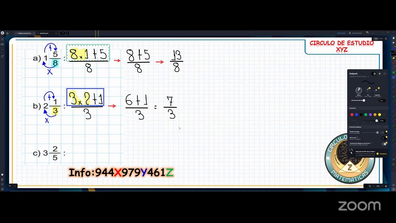 NÚMERO MIXTO - NIVEL PRIMARIA