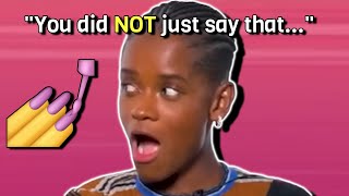 Letitia Wright being the funniest woman alive for 11.5 minutes straight